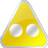 Yellow Flickr White Icon